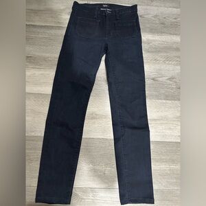 Hudson Jeans Women’s Dark Black Skinny Jeans